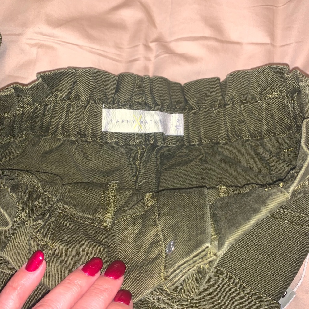 Olive green pants - Picture 3 of 5